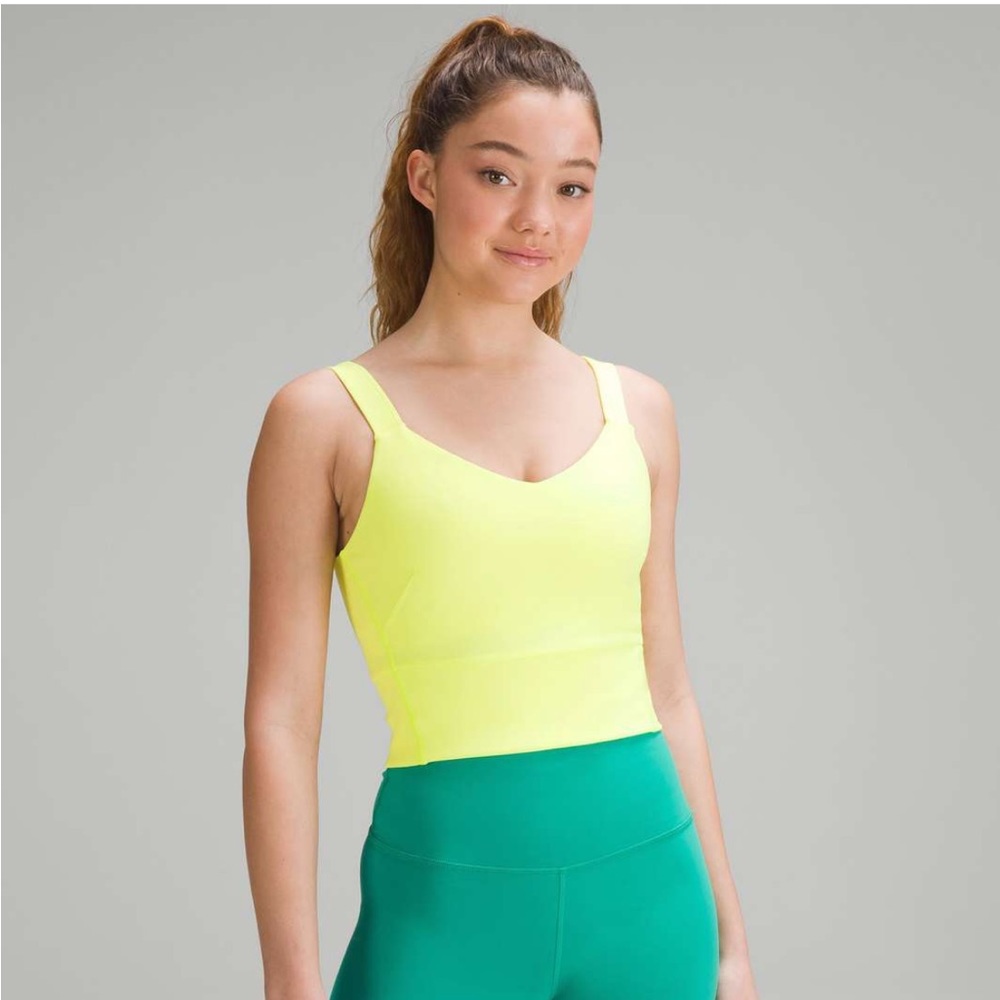 🍋Lululemon Wunder Train Straight Strap Tank Top🍋